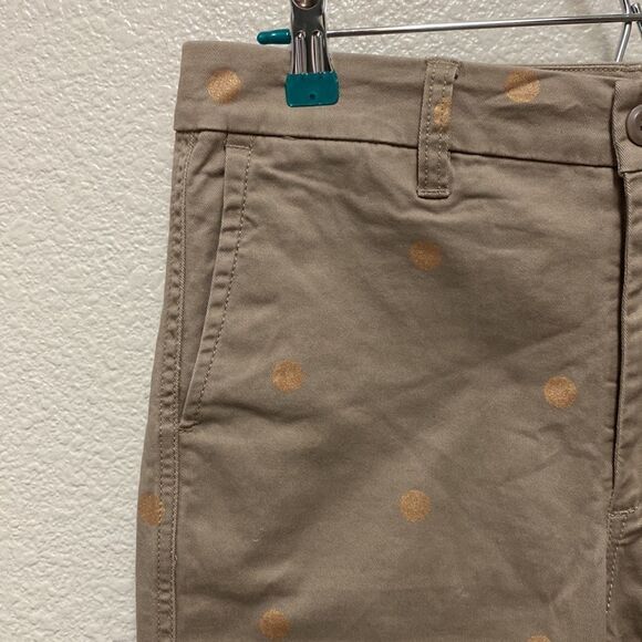 J. Crew Polka Dot Chino Pants Size 27 - Picture 4 of 5